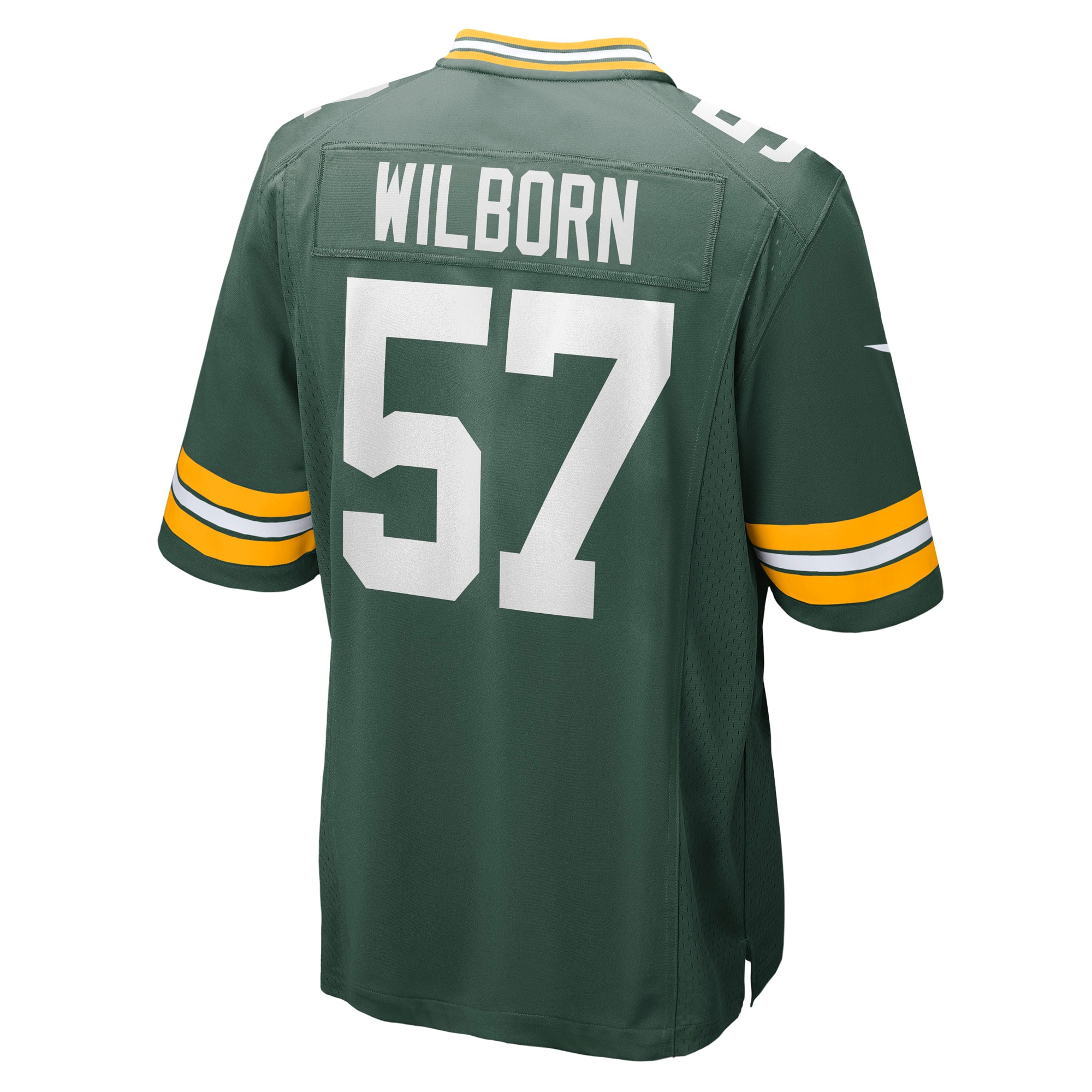 Men's Green Bay Packers Jerseys Green Ray Wilborn Game Style