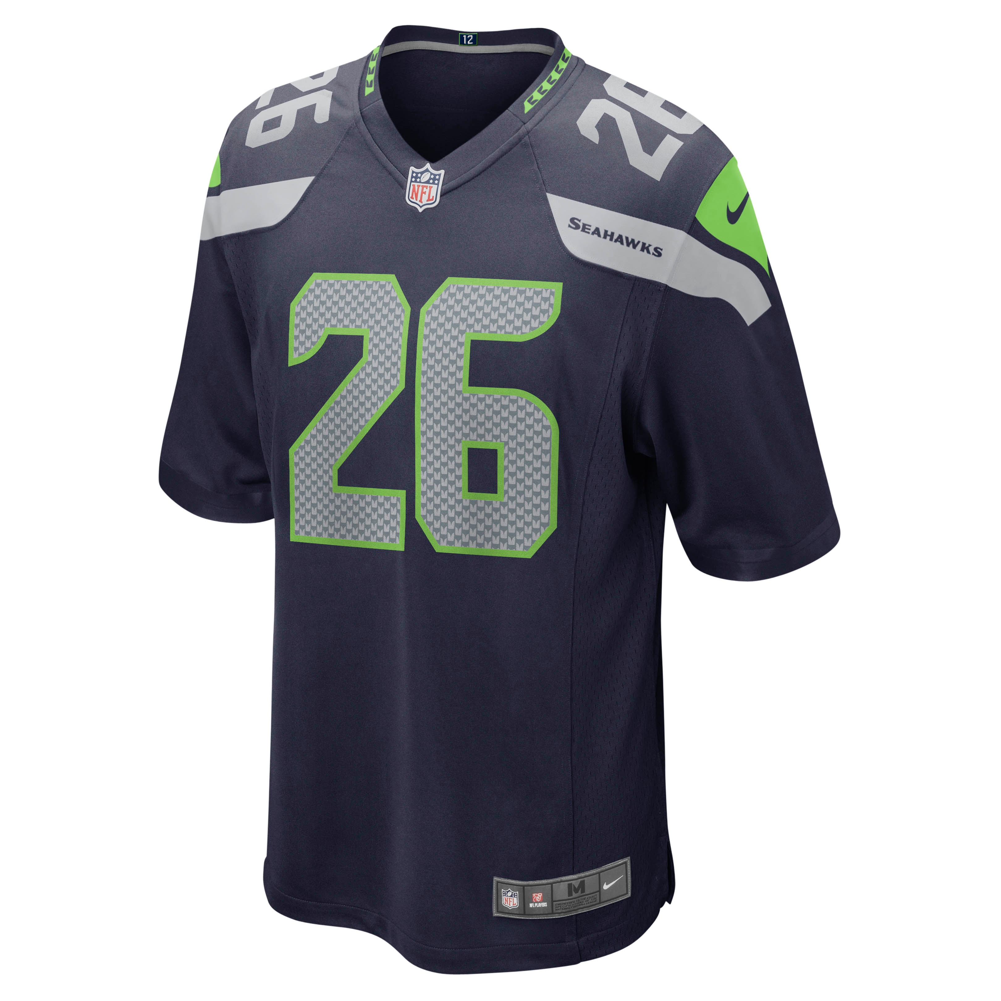 Men's Seattle Seahawks Jerseys College Navy Ryan Neal Player Game Style