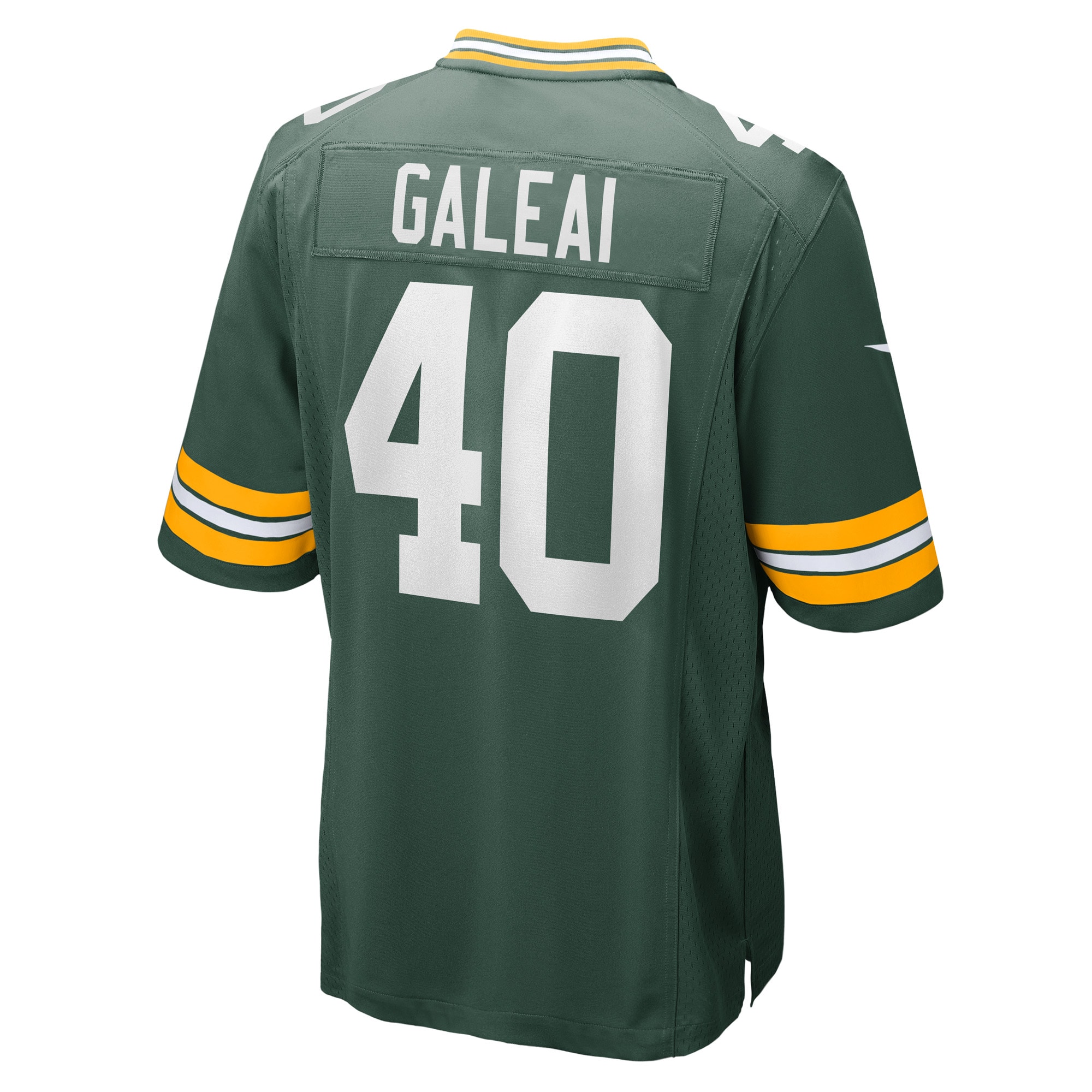 Men's Green Bay Packers Jerseys Green Tipa Galeai Team Game Player Style