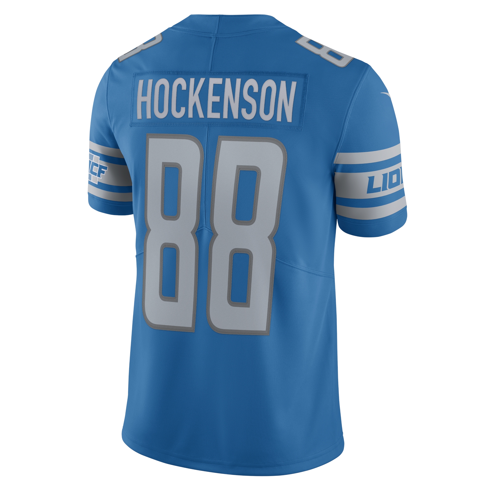 Men's Detroit Lions Jerseys Blue T.J. Hockenson Vapor Limited Style