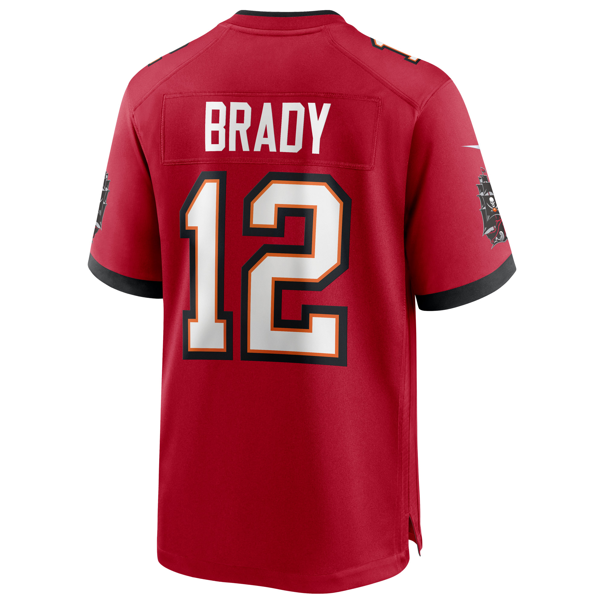 Men's Tampa Bay Buccaneers Jerseys Red Tom Brady Game Player Style