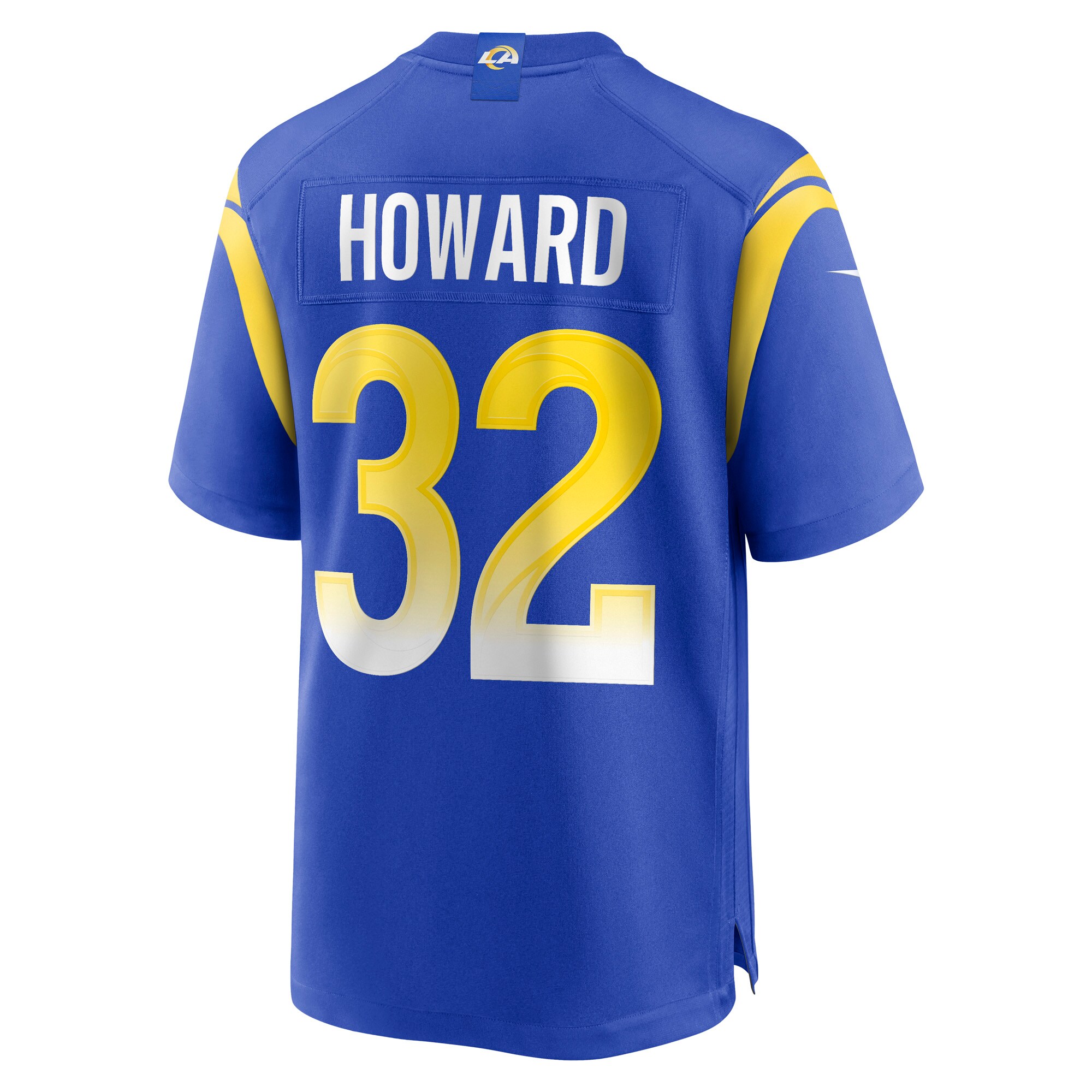 Men's Los Angeles Rams Jerseys Royal Travin Howard Game Player Style