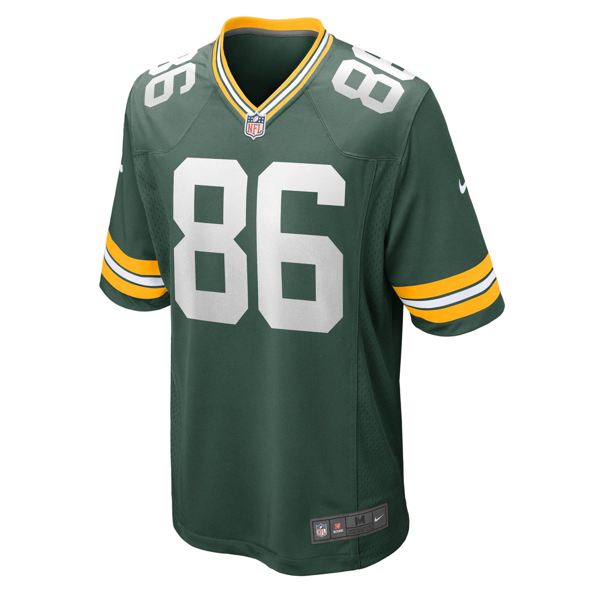 Men's Green Bay Packers Jerseys Green Travis Fulgham Game Player Style