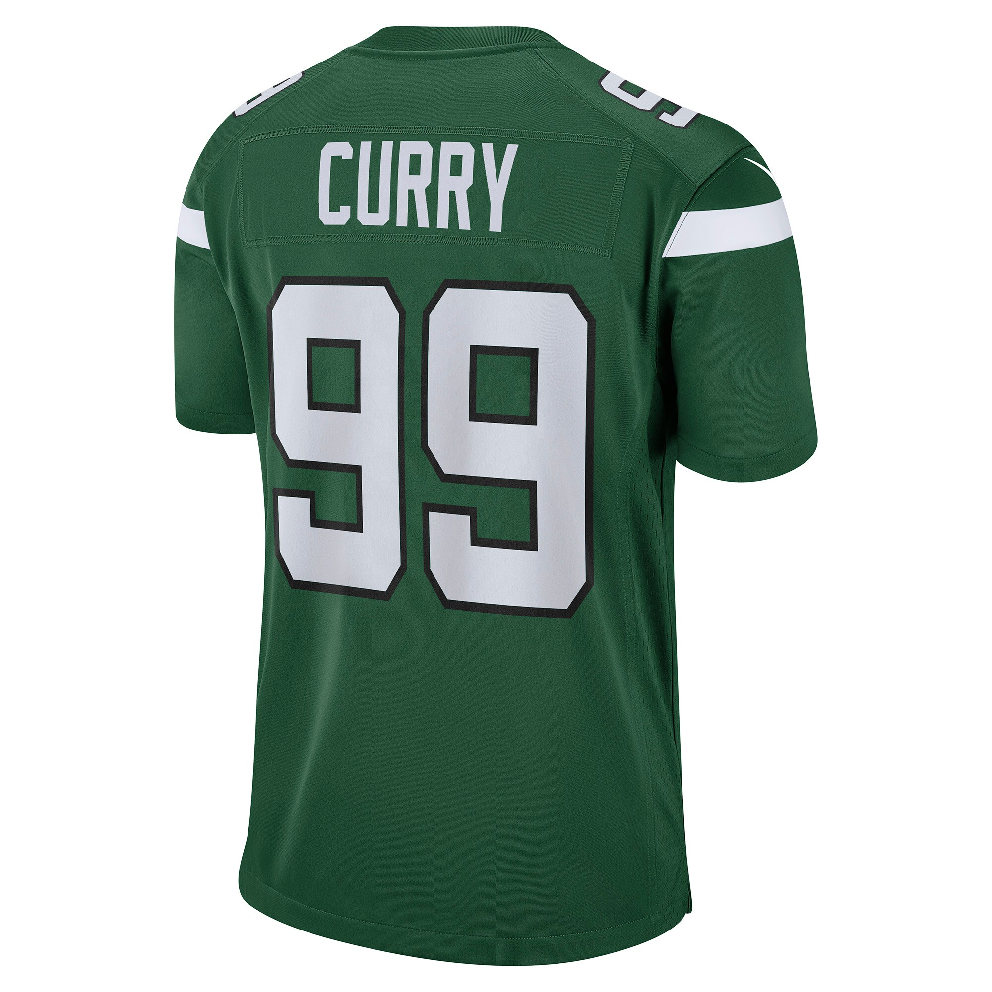 Men's New York Jets Jerseys Gotham Green Vinny Curry Game Style