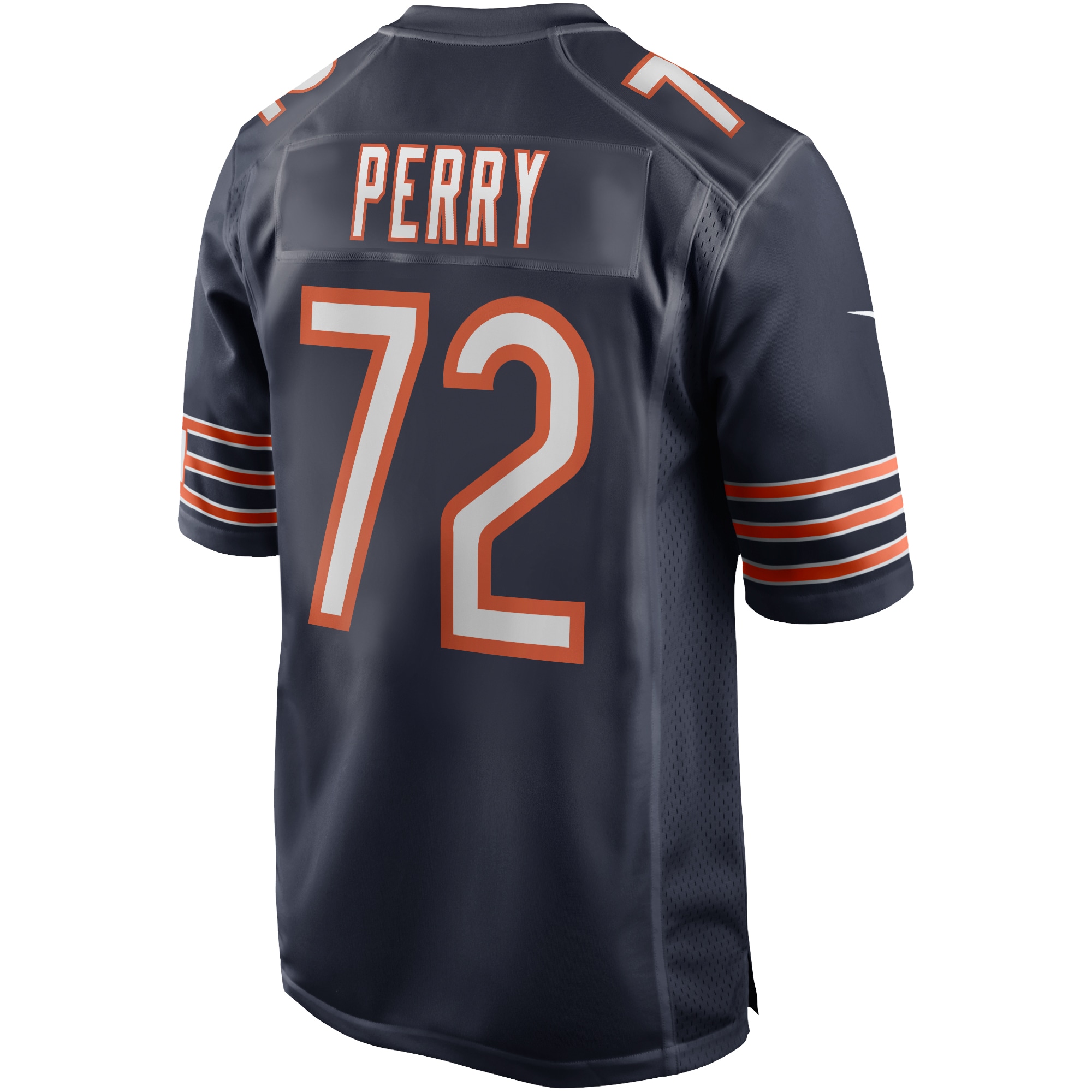 Men's Chicago Bears Jerseys Navy William Perry Game Retired Player Style