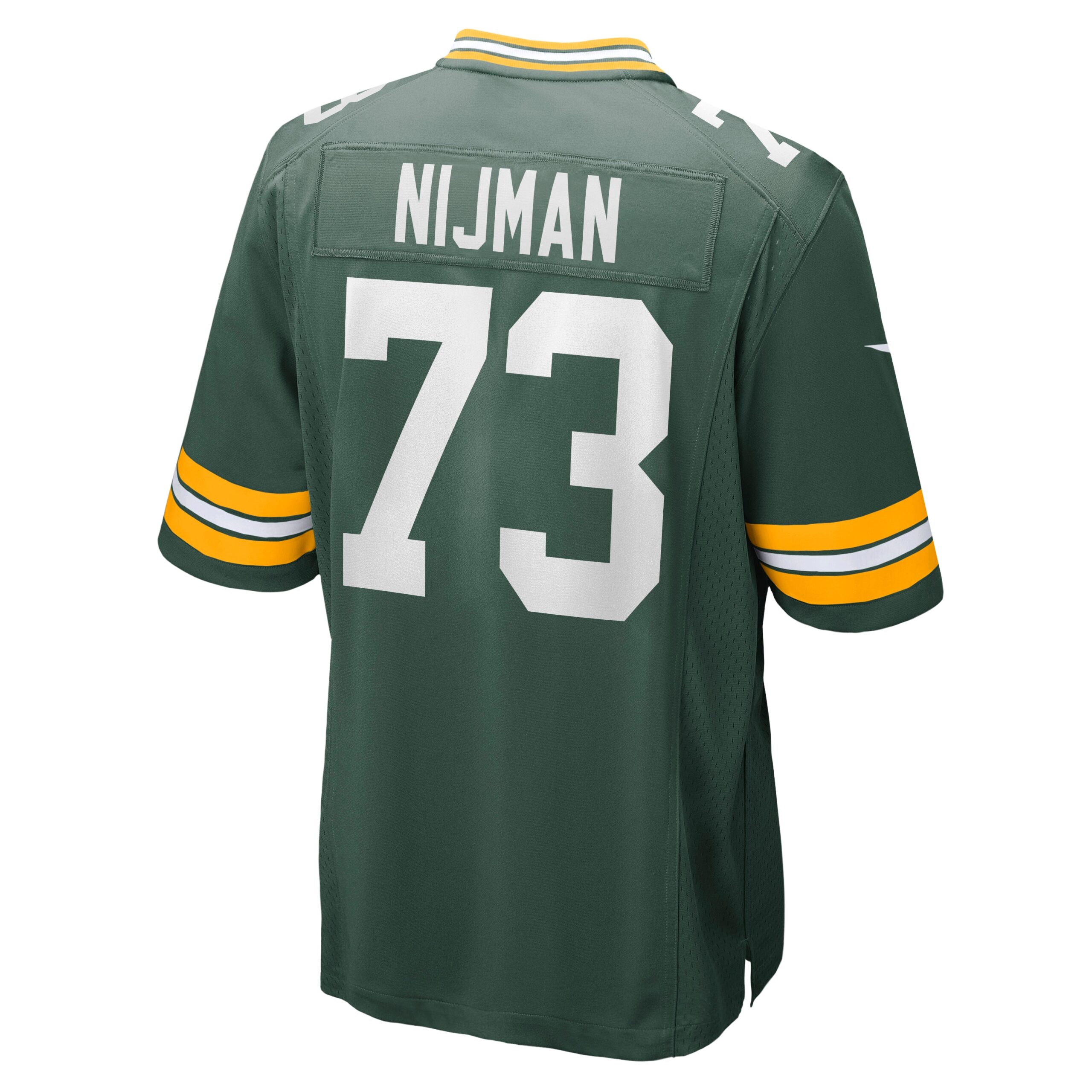 Men's Green Bay Packers Jerseys Green Yosh Nijman Game Style
