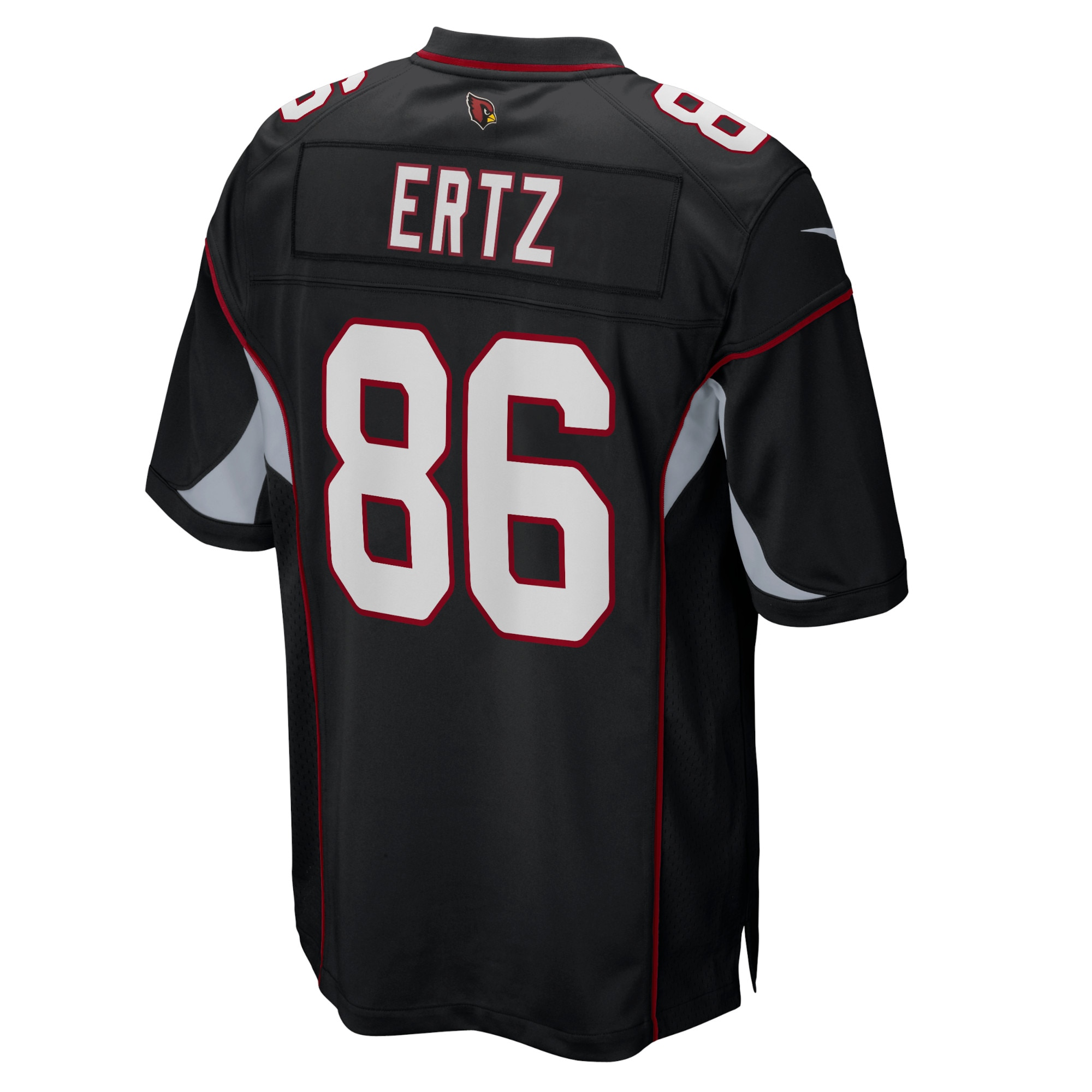 Men's Arizona Cardinals Jerseys Black Zach Ertz Alternate Player Game Style