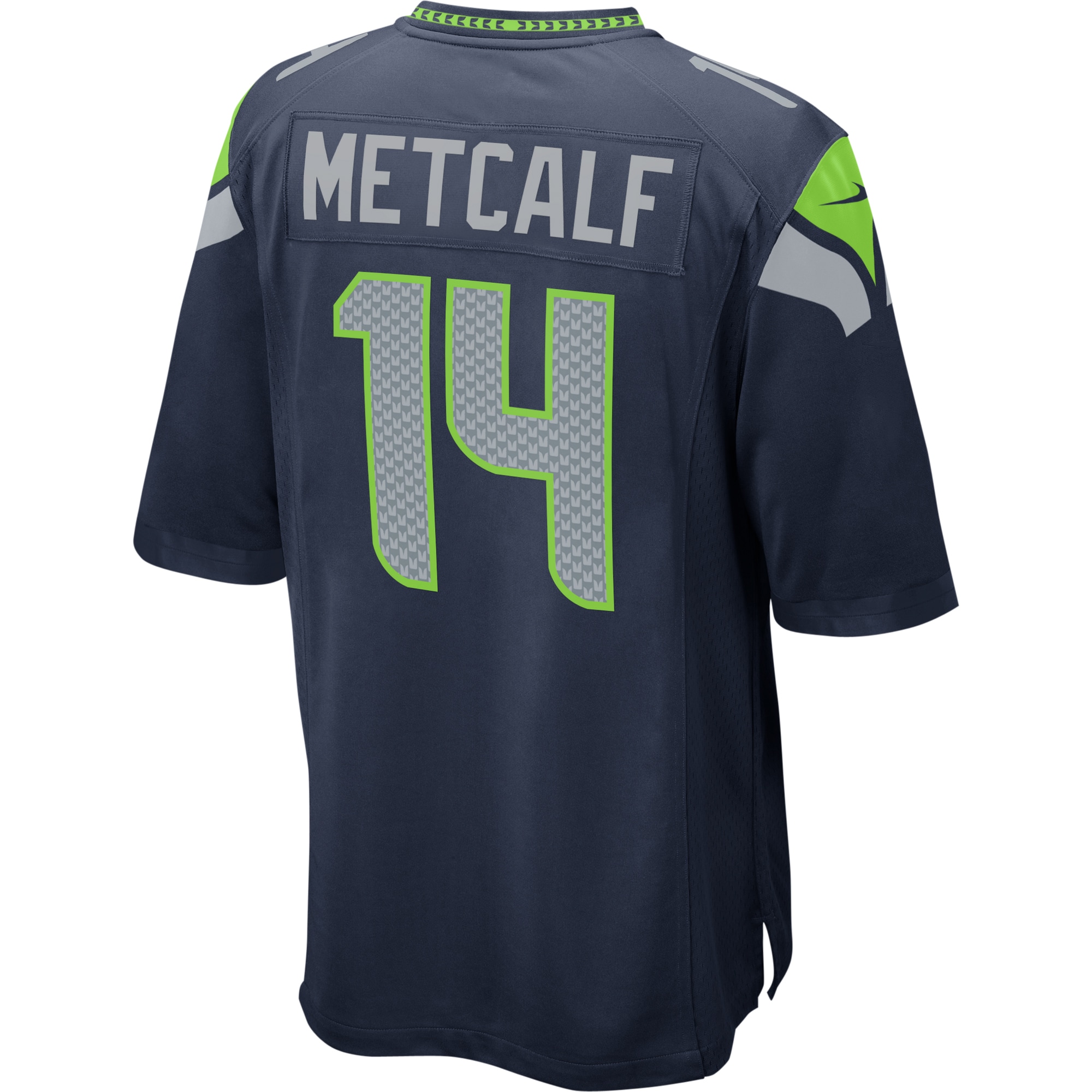 Men's Seattle Seahawks Jerseys College Navy DK Metcalf Game Player Style