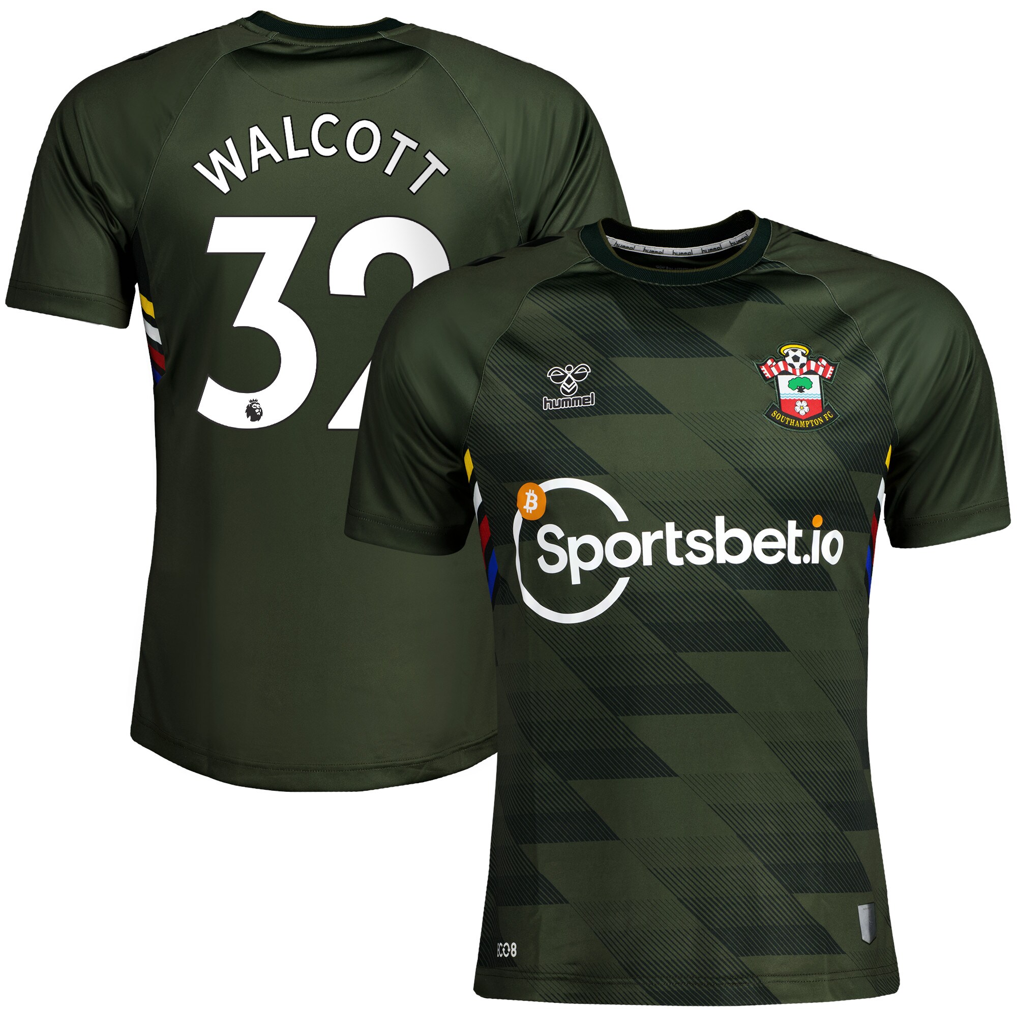 Men Southampton Third Shirts Theo Walcott Shirt 2022-23 Walcott 32 Printing