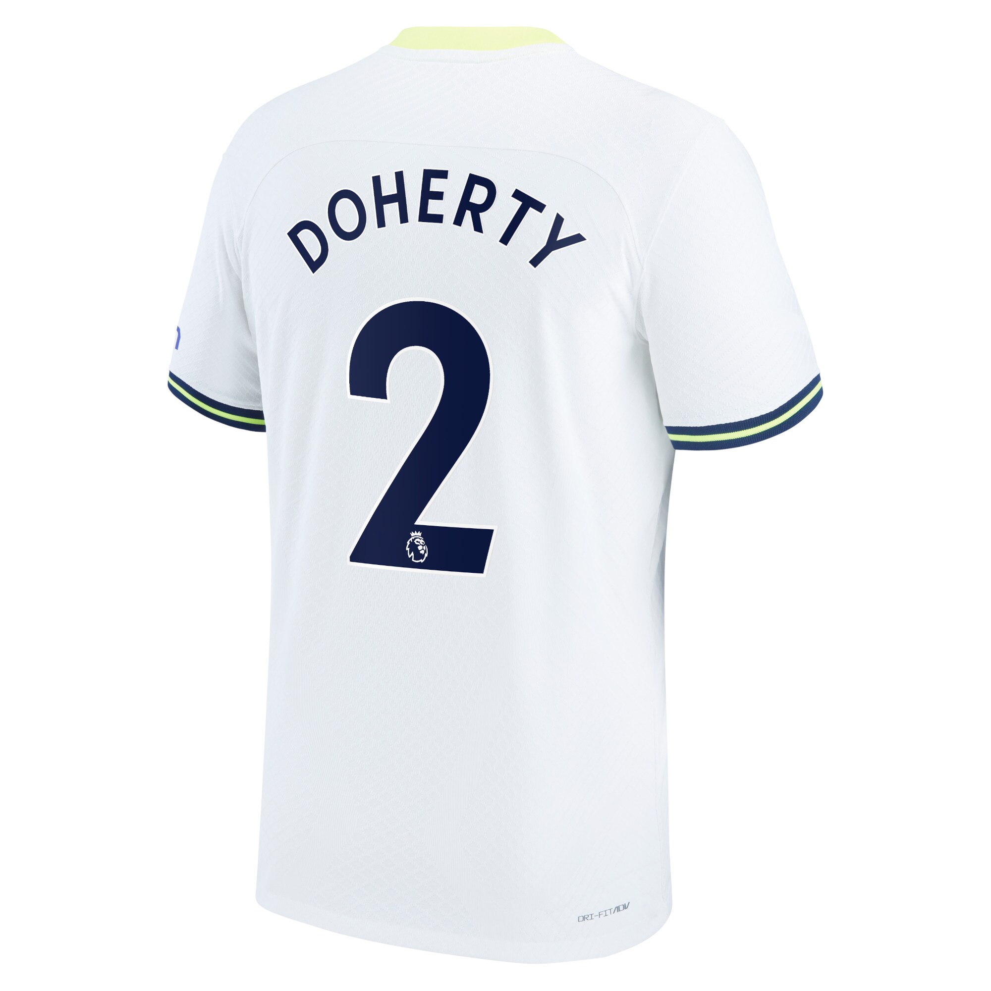 Men Tottenham Hotspur Home Shirts Vapor Match Shirt 2022-23 Doherty 2 Printing