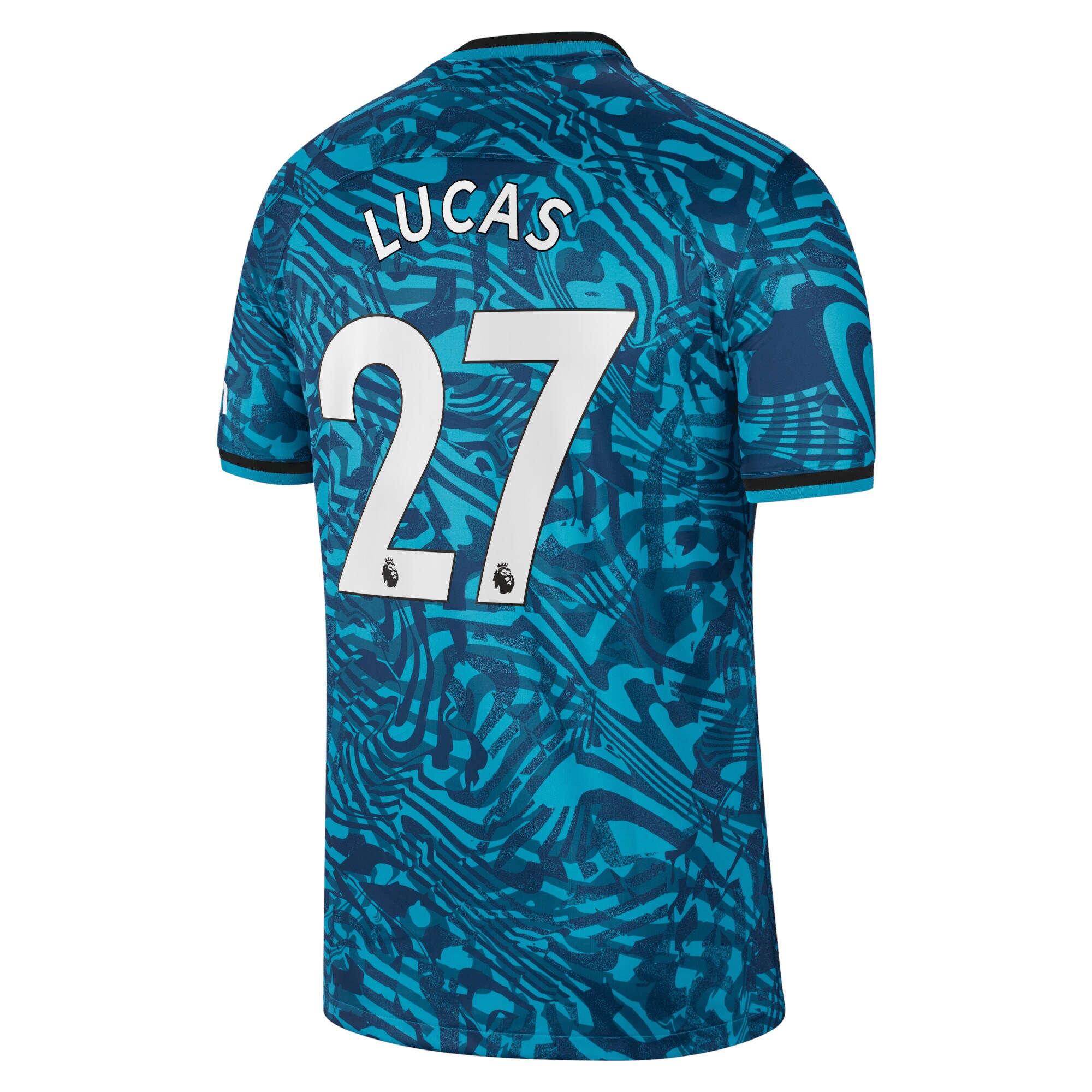 Men Tottenham Hotspur Third Shirts Lucas Hernandez Stadium Shirt 2022-23 Lucas 27 Printing
