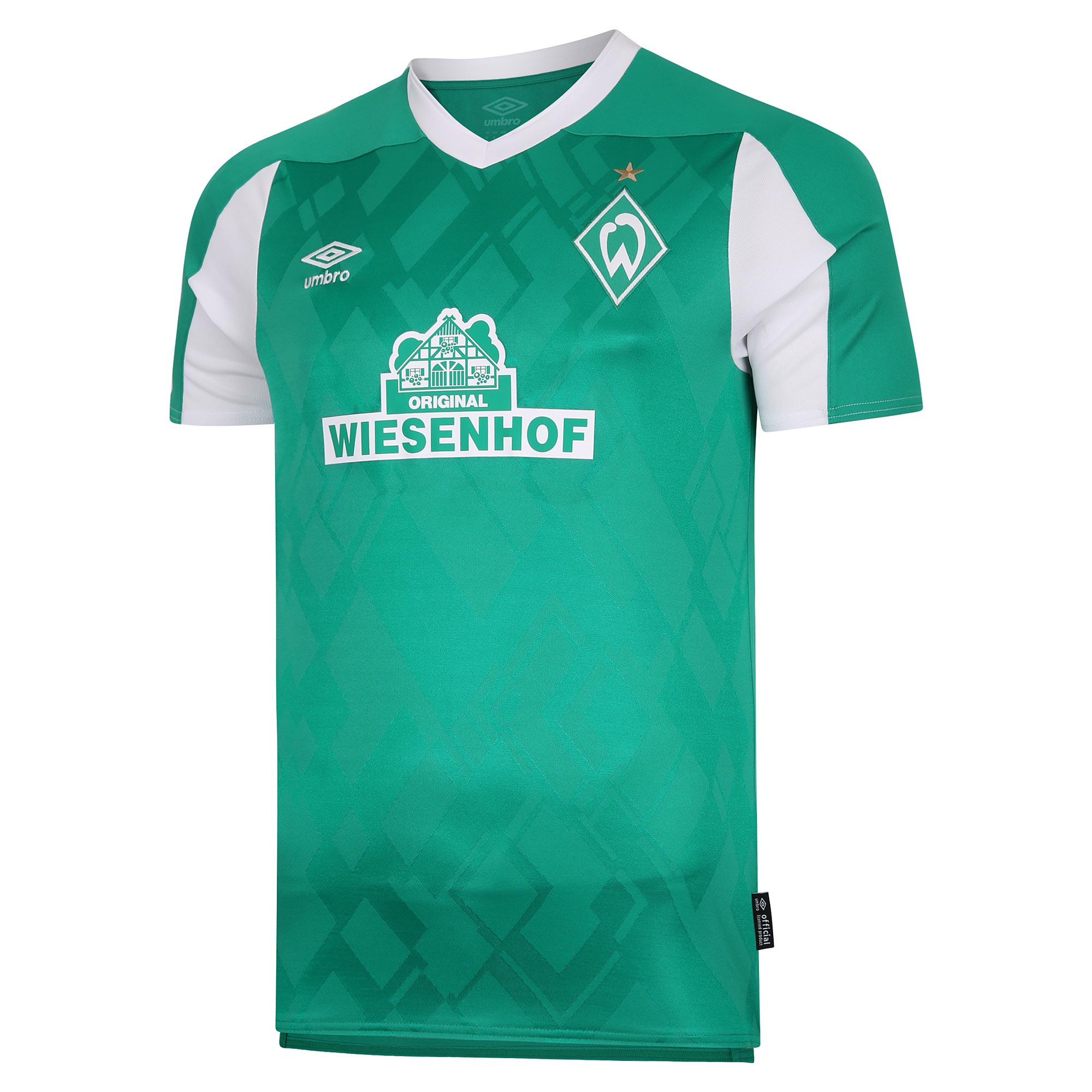 Men Werder Bremen Home Shirts Shirt 2020-21 Printing