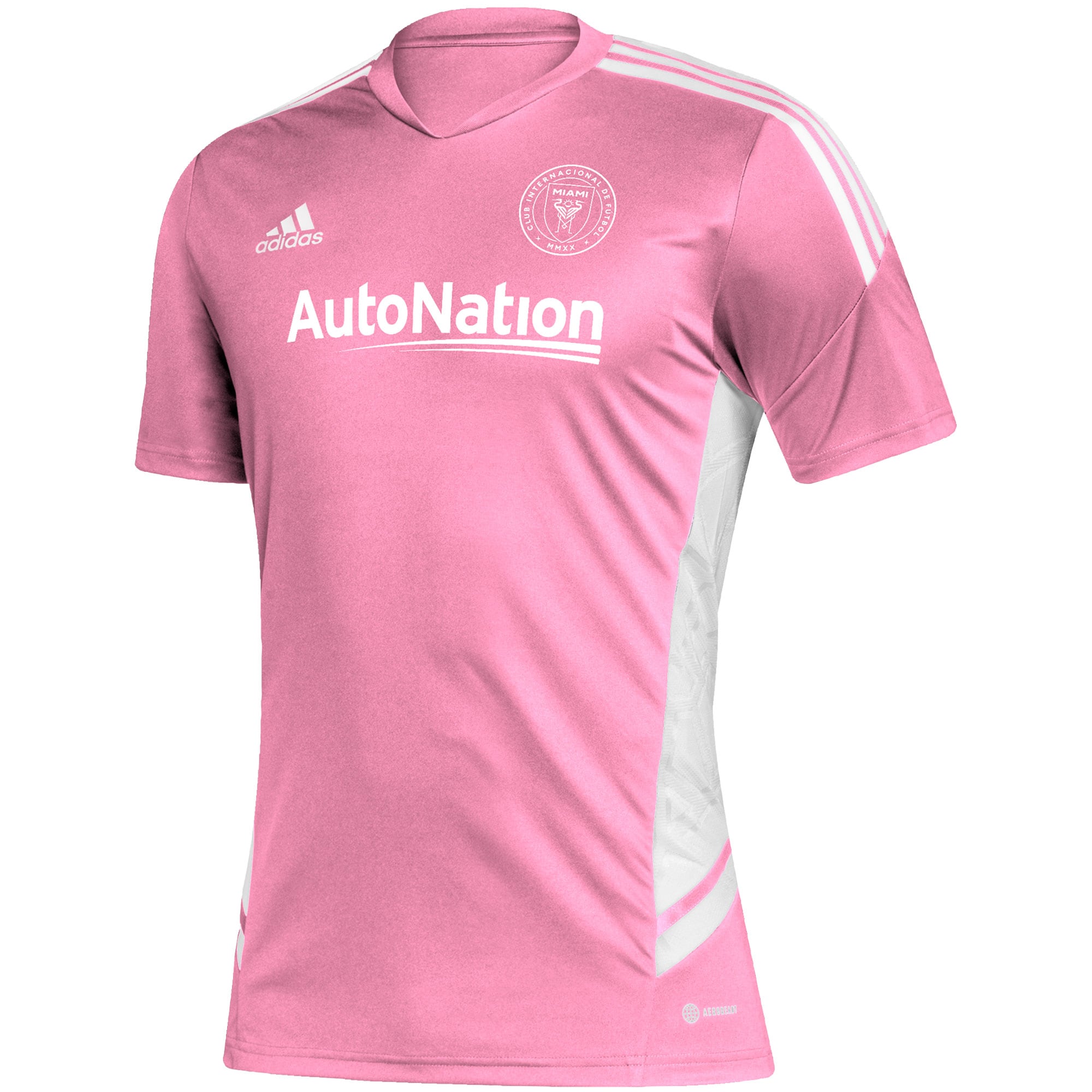 Men's Inter Miami CF Jerseys Pink/White Soccer Training Style