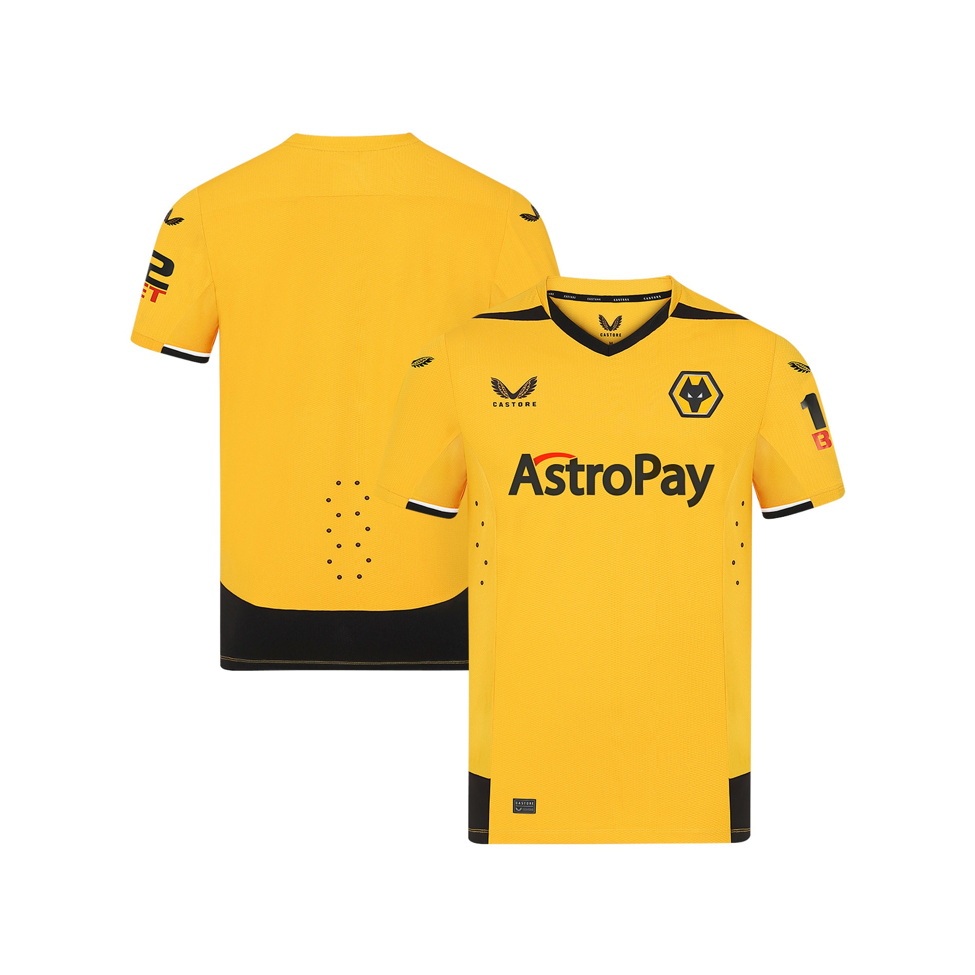 Men Wolverhampton Wanderers Home Shirts Pro Shirt 2022-23 Printing